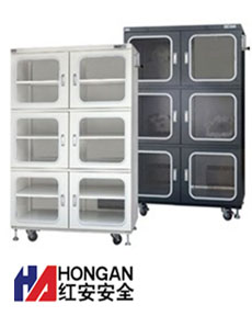 「1436升」全自防静电氮气柜,防静电柜-黑色,瓷白色-NITROGEN STORAGE CABINET
